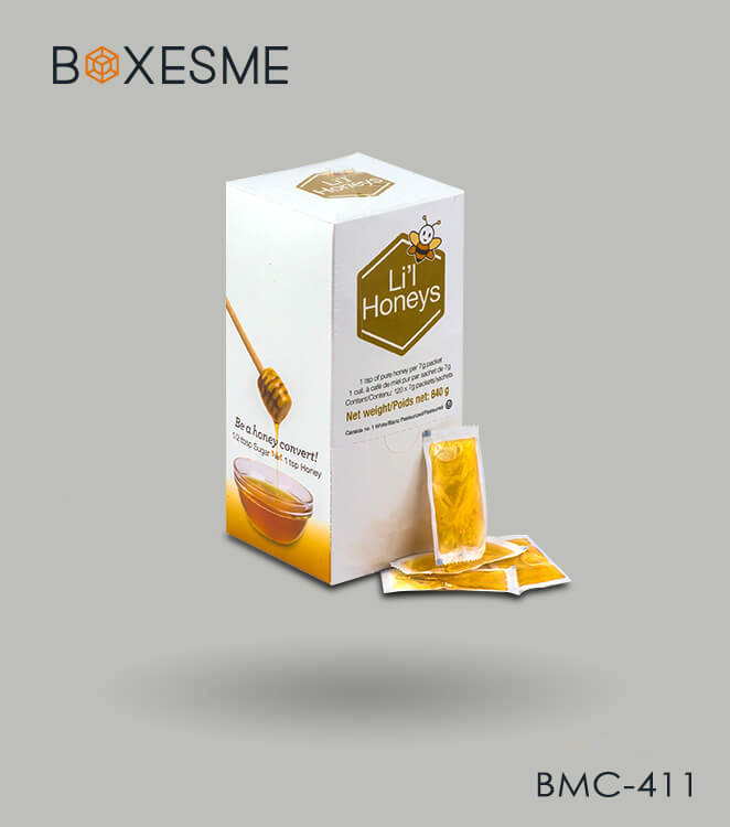 Custom Honey sachet boxes